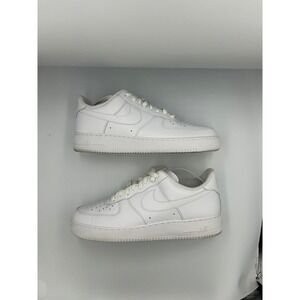 Nike Air Force 1 Low Triple White CW2288-111 Size 13 Lightly Worn